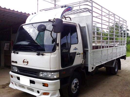 6 ล้อ *Euro.2* HINO  สมอทอง FC4J 140 แรงม้า *เทอร์โบ+อินเตอร์* ยาว 5.50 ม. * รถสวยจริง *รถห้างแท้ * .รอง.MEGA. *