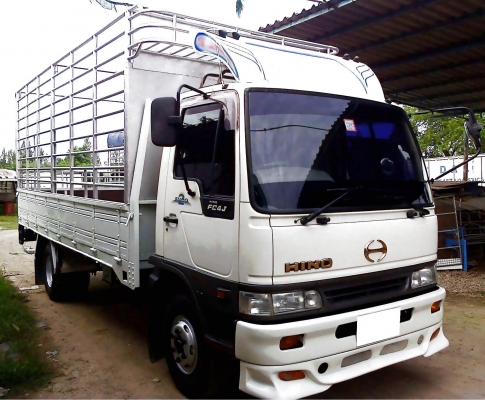 6 ล้อ *Euro.2* HINO  สมอทอง FC4J 140 แรงม้า *เทอร์โบ+อินเตอร์* ยาว 5.50 ม. * รถสวยจริง *รถห้างแท้ * .รอง.MEGA. *