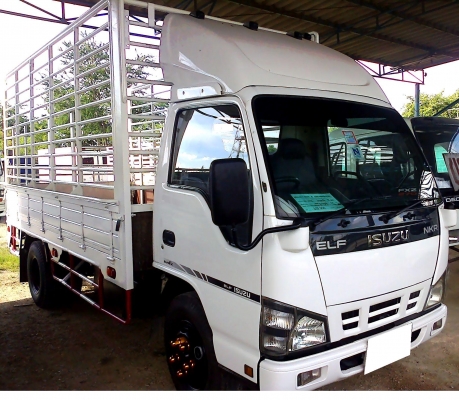 6 ล้อ *Euro.2* ISUZU NKR 130 แรงม้า *เทอร์โบ+อินเตอร์* ยาว 4.30 ม. * รถสวยจริง / รถพร้อมใช้งาน *รถห้างแท้*