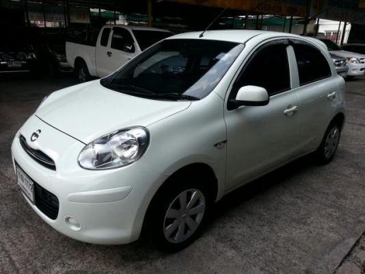 ขายด่วน NISSAN MARCH 1.2E MT 2012
