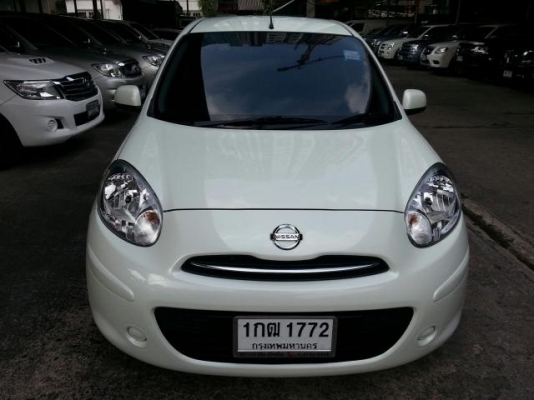 ขายด่วน NISSAN MARCH 1.2E MT 2012