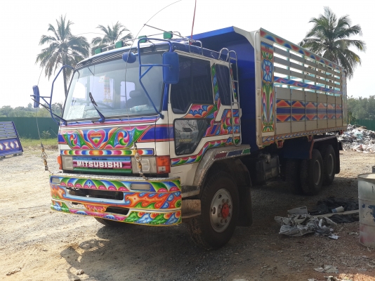 ขายสิบล้อ2เพลาฟูโซ่เทอร์โบดั้มเล่มพร้อมโอนยางใหม่10เส้นกระบะใหม่