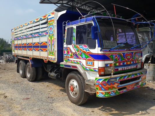 ขายสิบล้อ2เพลาฟูโซ่เทอร์โบดั้มเล่มพร้อมโอนยางใหม่10เส้นกระบะใหม่