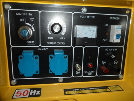 ขายเครื่องปั่นไฟพร้อมเชื่อมในตัว 6 kva 29,000 (ลำปาง)