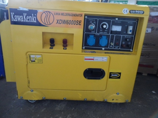 ขายเครื่องปั่นไฟพร้อมเชื่อมในตัว 6 kva 29,000 (ลำปาง)