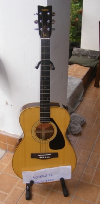 Yamaha FG 152 (Nippon Kekki)Japan ปี 1976 ป้ายส้ม ทรง OM