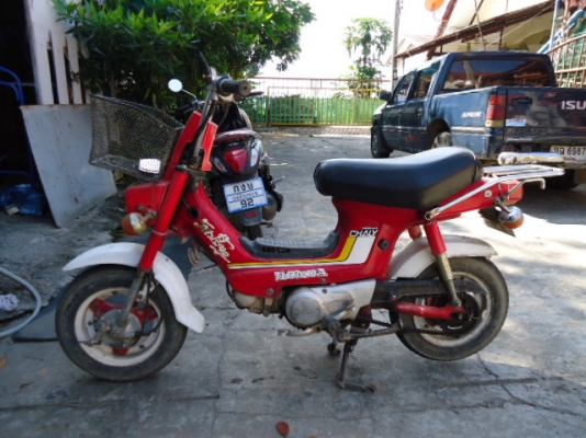 ขาย มอไซต์HONDA CHALY สภาพดี เครื่องแน่น คันสตาร์ทไม่มีเชื่อม ราคา 17,000.- รถอยู่เชียงใหม่ สนใจติดต่อ กัน เชียงใหม่ 084-4858767