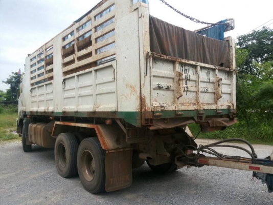 ต้องการขายด่วน ขายรถสิบล้อ Isuzu Deca 360 ปี 53 พ่วงแม่ลูก คอกเกษตรดั้มเหล็ก