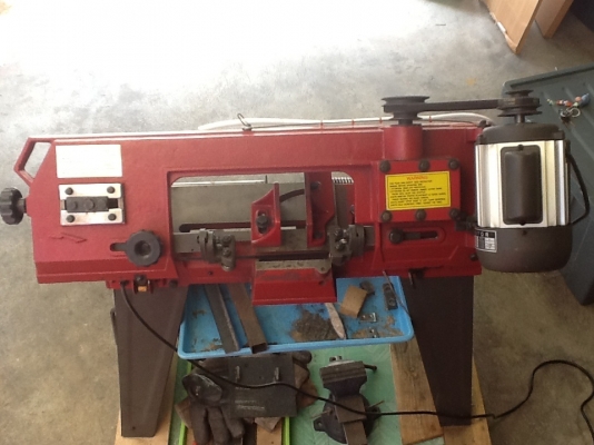 ขายBandsaw 4.5" ตัดเหล็ก พร้อมใบเลื่อย 15ใบให้ไปใช้งานยาวๆ 8900 บาท