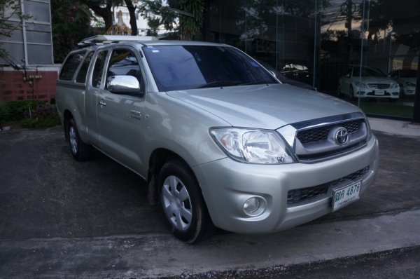 TOYOTA VIGO SMART CAB ปี 2011 เปิดได้ เครื่องเดิมเบนซิน ติดแก็ส LPG หัวฉีด กระจกไฟฟ้า พร้อมcaaryboy พร้อมใช้งาน