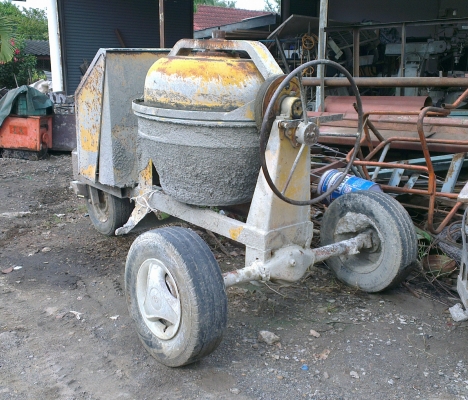 Sell> ขายโม่ปูนมือสอง พร้อมล้อลาก ยี่ห้อ BATON มีมอเตอร์พร้อมใช้งานครับ กำแพงแสน นครปฐม