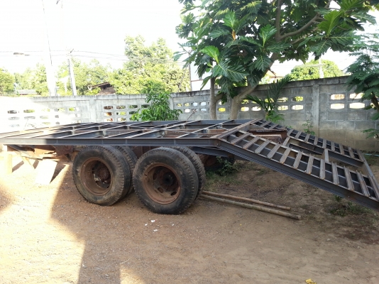 ขายเทเลอร์ ลากแมคโค120สบาย ต่อพวง หกล้อหรือรถไถต่อเสร็จแล้ว สนใจด้านทิคนิคสอบสอบถามได้นะครับ