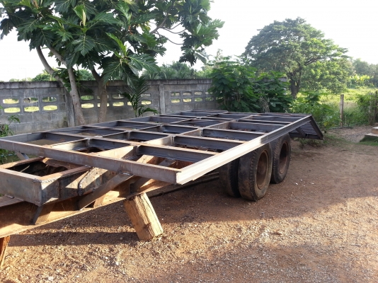 ขายเทเลอร์ ลากแมคโค120สบาย ต่อพวง หกล้อหรือรถไถต่อเสร็จแล้ว สนใจด้านทิคนิคสอบสอบถามได้นะครับ