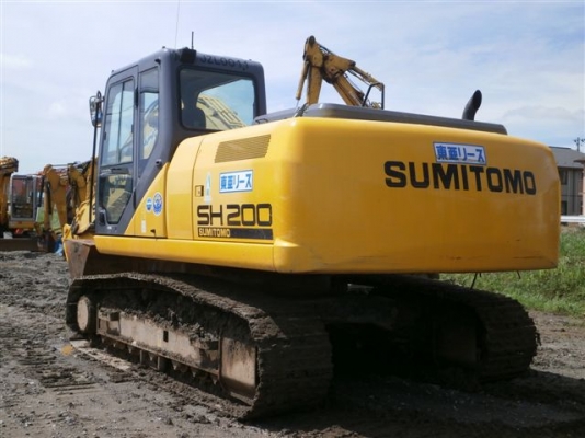 ขายรถขุด SUMITOMO SH200-5 SN:200A5-2554ปี2010 ,5873ชม.รถนอกนำเข้า สภาพดีมากๆ ติดต่อมานะ 085-9049669
