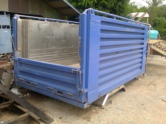 กระบะ 6 ล้อเล็ก กระบะสแตนเลส ดัมพ์ ยาว 3.00 เมตร พร้อมชุดดัพ์ สวยๆๆๆ