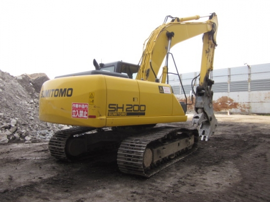 ขายรถขุด SUMITOMO SH200-5 SN:200A5-2554ปี2010 ,5873ชม.รถนอกนำเข้า สภาพดีมากๆ ติดต่อมานะ 085-9049669