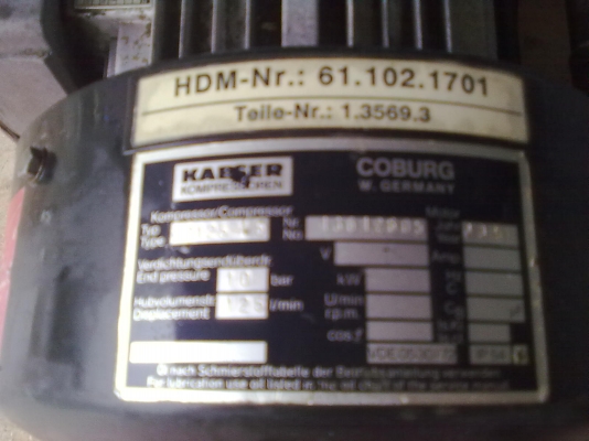 ปั๊มลม 3 สาย คาร์เซอร์