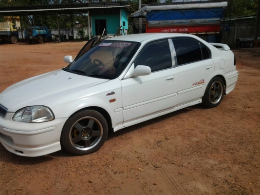 HONDA CIVIC ตาโต ปี39 เครื่องหัวฉีด ภาษีเต็ม