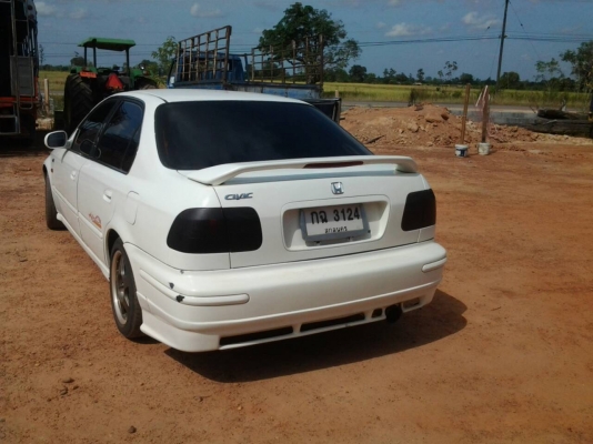 HONDA CIVIC ตาโต ปี39 เครื่องหัวฉีด ภาษีเต็ม