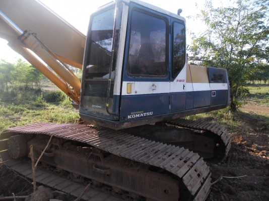 ขายรถแบคโฮ KOMATSU PC 200-5 ซีเรียล์ 65xxx ก่วาคอลโทนสั้นไฟฟ้าเต็มเอกสารเล่มทะเบียน