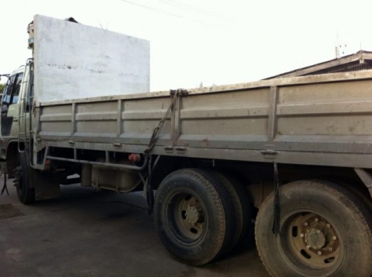 ขาย Hino FL3H เครื่อง 195 สิบล้อเพลาเดียว กระบะเหล็กยาว 6.5 m โทร 088-4501277