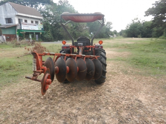 รถแทรคเตอร์คูโบต้า L3408 พร้อมอุปกรณ์ ใบดันหน้า  ผาน6