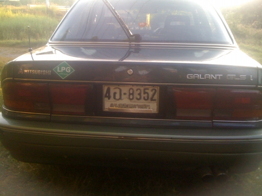 MITSUBISHI, GALANT 2.0 GTi โฉม ปี90-93 สีเขียว เกียร์ออโต้ ติดแก๊ส LPG