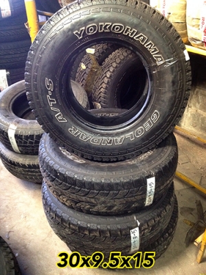 ขายยาง YOKOHAMA GEOLANDAR 30X9.5X15 ปี07 ราคา 7,900 บาท