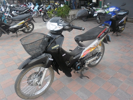 wave100dปี47รถบ้านเครื่องแน่นๆสีเดิมภาษีเต็ม