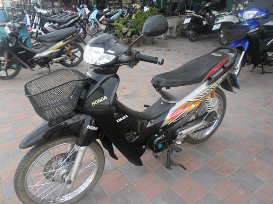 wave100dปี47รถบ้านเครื่องแน่นๆสีเดิมภาษีเต็ม