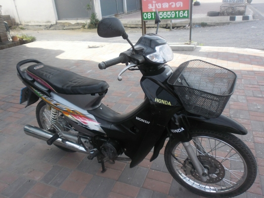 wave100dปี47รถบ้านเครื่องแน่นๆสีเดิมภาษีเต็ม