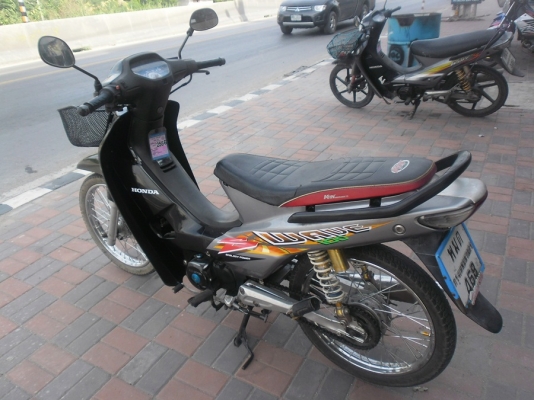 wave100dปี47รถบ้านเครื่องแน่นๆสีเดิมภาษีเต็ม