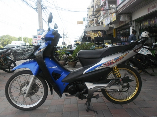 wave100sปี50รถบ้านเครื่องแน่นๆสีเดิมภาษีเต็ม