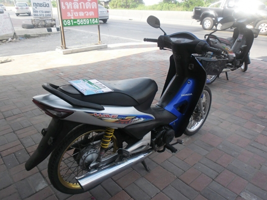 wave100sปี50รถบ้านเครื่องแน่นๆสีเดิมภาษีเต็ม