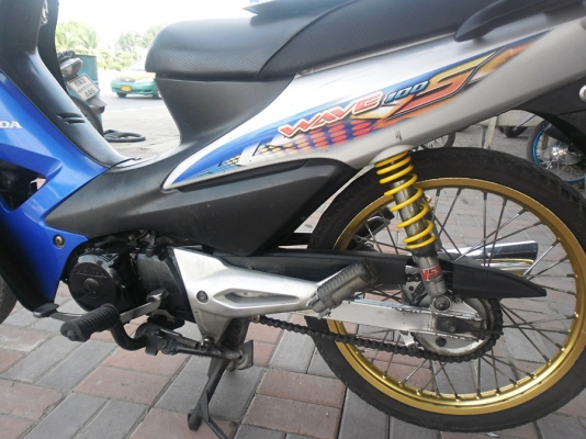 wave100sปี50รถบ้านเครื่องแน่นๆสีเดิมภาษีเต็ม