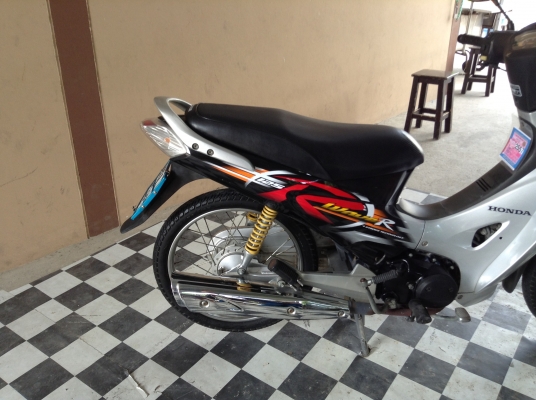 (((ขายมอไซด์มือ2 อยู่บางแสนคับ มีรถให้เลือกหลายคันคับ)))ขาย!!!เวฟ125R ปี48 รถเครื่องดีคับ มีเล่มทะเบียนครบ ภาษีไม่หมด