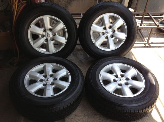 ล้อ เฟอร์จูนเนอร์ ขอบ17" เดิม พร้อมยาง บริสโตน ยางสดมากๆครับ