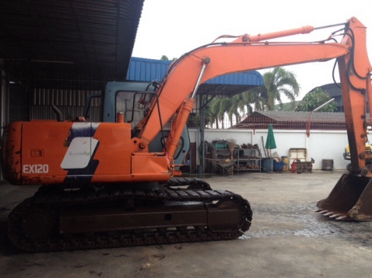 รถขุด HITACHI EX120 มือสอง นำเข้าจากญี่ปุ่น สภาพสวยย