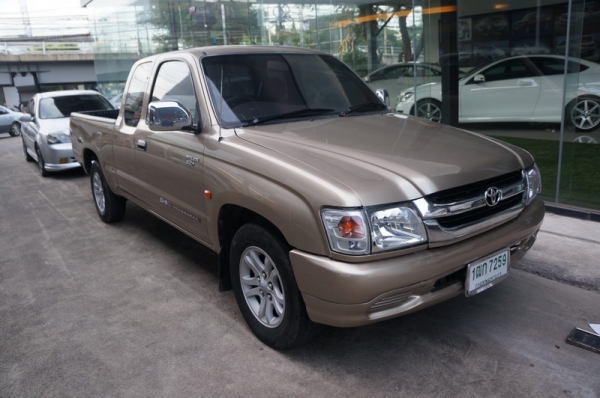 TOYOTA TIGER D4D CAB ตัว TOP ปี 2003 พวงมาลัยพาวเวอร์ ARIBAG เบรค ABS เบาะหนัง กระจกไฟฟ้า สีสวยงาม พร้อมใช้งาน ราคาโดนใจ ฟรีดาวน์ จัดไฟแนท์ได้เต็ม