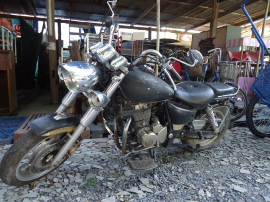 ขายชอปเปอร์ ทอร์นาโด 150cc สภาพดีใช้งานดี สตาร์ทมือครั้งเดียวติด เสียงดังไพเราะ พร้อมเล่มทะเบียน  ราคาลดแล้ว 10,000.-