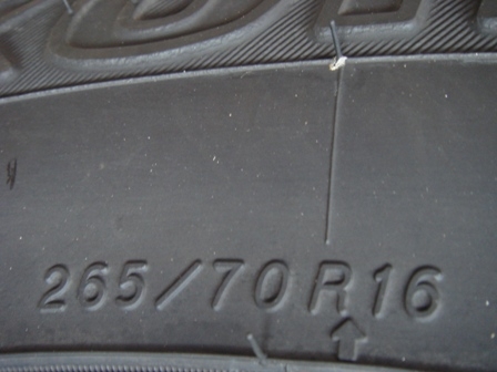 ขายยาง yokohama 265 70 16 geolandar a/tsพร้อมกะทะเหล็กเก่าญี่ปุ่น 1ชุด 4วงครับ
