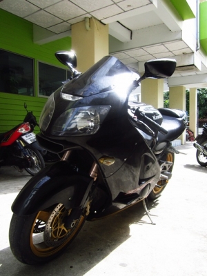 ขายด่วน นินจา zx12r ปี 2002 เครื่อง 1,200 หัวฉีด ทะเบียน