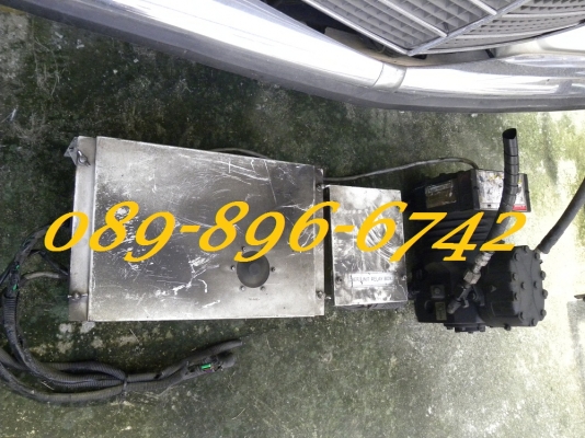 ขายชุดแปลงไฟ พร้อม คอมฯแอร์ สำหรับรถ 6 ล้อ ห้องเย็น