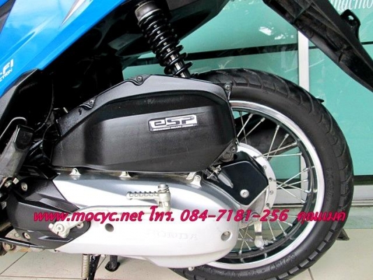 CLICK 125 i  สีนํ้าเงิน ขาว  ปี 55  เครื่องเดิมๆ   ((มีเล่มพร้อมโอน ))  27900