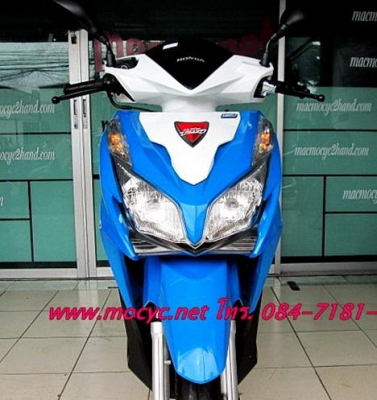 CLICK 125 i  สีนํ้าเงิน ขาว  ปี 55  เครื่องเดิมๆ   ((มีเล่มพร้อมโอน ))  27900