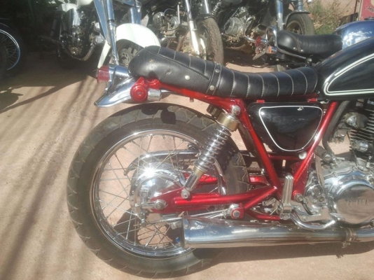 ขาย sr400 อินวอยน์ แต่งคาเฟ่  โครเมียมทั้งคัน