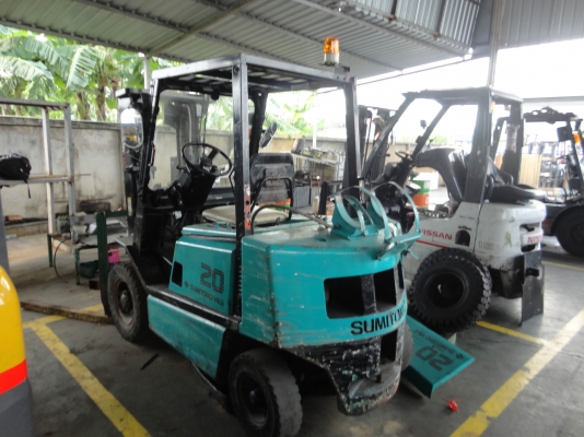 ขายรถ sumitomo fg20 แก็ส+นํ้ามัน