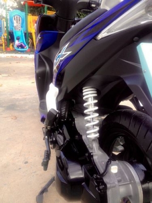 MIO125iMX ระบหัวฉีดตัวท็อปแม็กแท้ศูนย์รถปี2012วิ่ง2xxxโลประกันศูนย์พร้อมใช้กุญแจแท้2ดอกมีเล่มพร้อมโอน