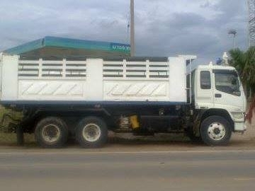 ขายรถสิบล้อพ่วง Isuzu Deca 320 ปี50 ยูโร 2 แม่ดั้มสามมิตร ลูกมิเนียม ลูกสามคาน