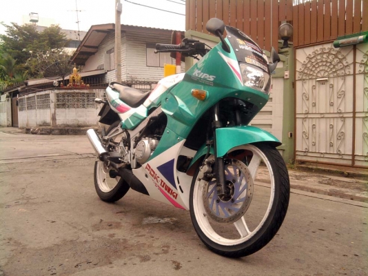 ขออนุญาติขาย KAWASAKI KR 150 CC. สีสวย โอนให้ฟรีครับ